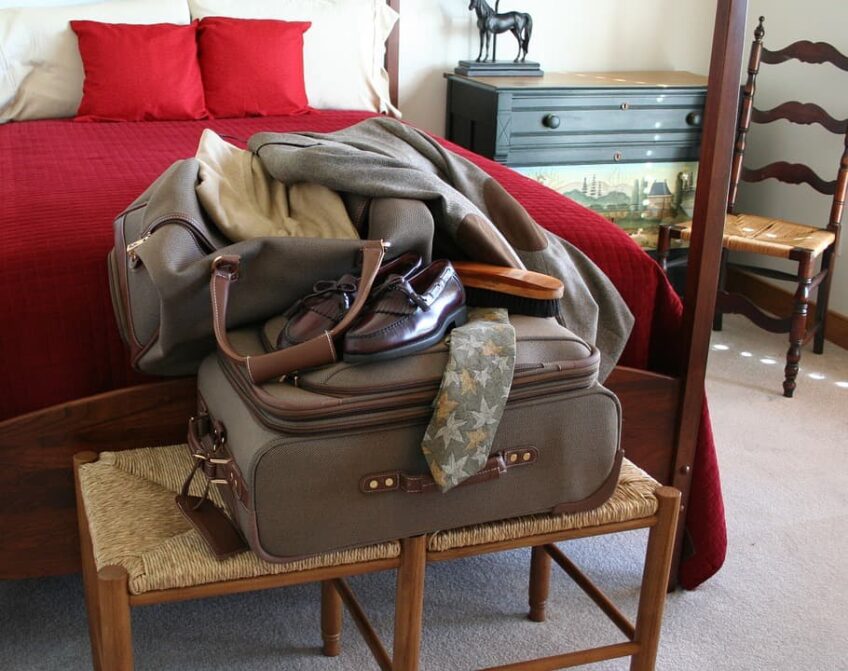 Do not spend all night packing for your big trip.