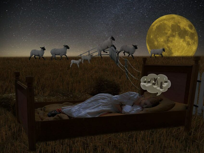 Count sheep to sleep faster and better.